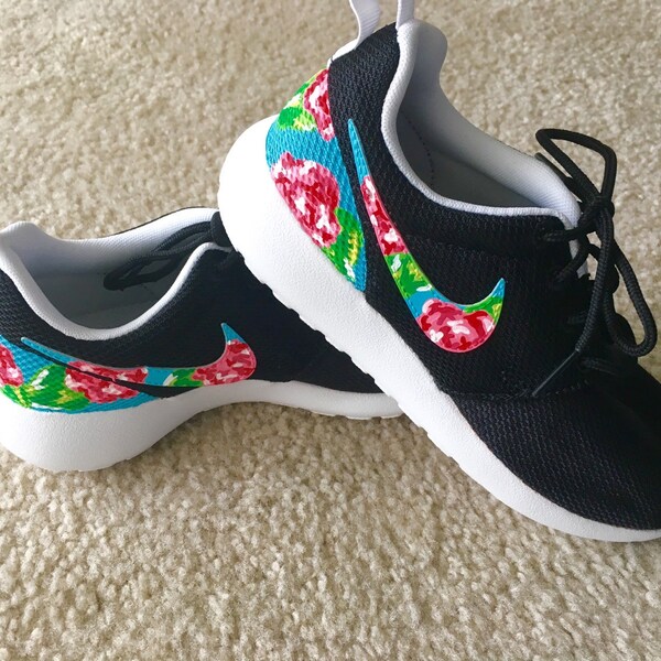Pintado a mano primera impresión nike roshes PINTURA Y ZAPATOS