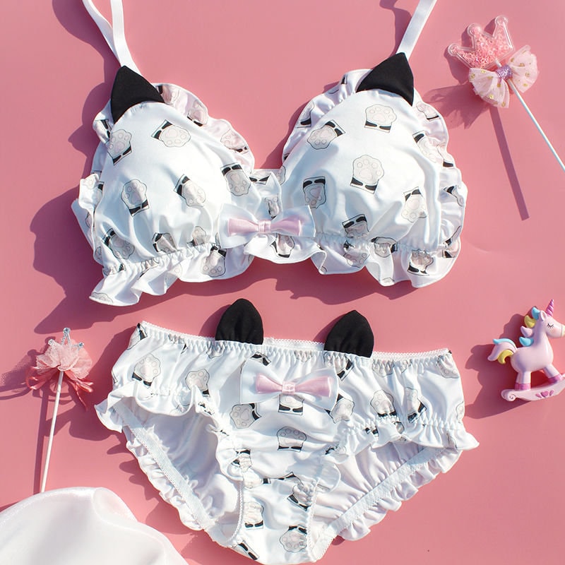 Cute Cat Lingeriesexy Lingerie Setlolita Kawaii Lingerie | Etsy Australia