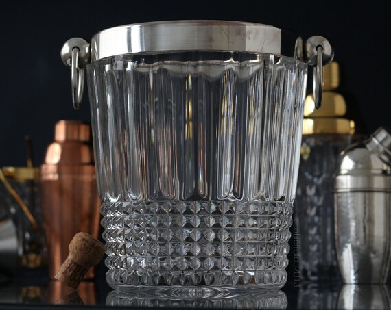 crystal wine cooler bucket