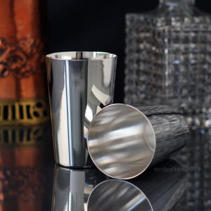 Silver Cups, Silver Plated, Set of 2, Made in Germany