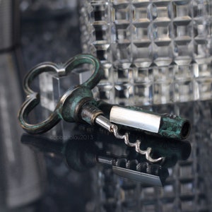 Vtg. 1960s Corkscrew, Wine Opener / Bottle Opener, Key, 60s, 50s