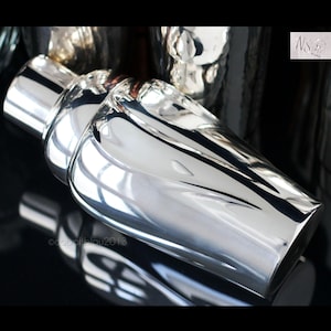Vtg. Art Deco Cocktail Shaker, Martini Shaker, Silver Plated, Ca 1930s / Vintage Bar Cart & Home Bar Accessories