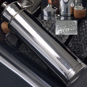 Big Antique 14&quot; ASECO Lighthouse Cocktail Shaker / Cocktail Mixer, Art Deco Period, Silver Plate