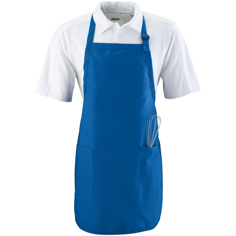 blue apro n