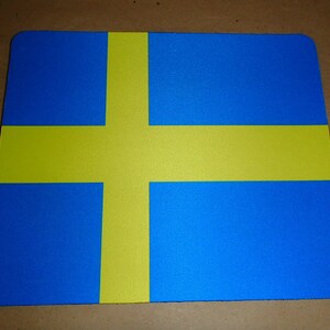 Scandinavian Flag Mouse Pad ~ Sweden Norway Finland Denmark Germany
