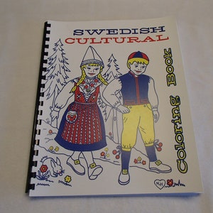 Swedish Cultural Coloring Book by Nancy Hedlund
