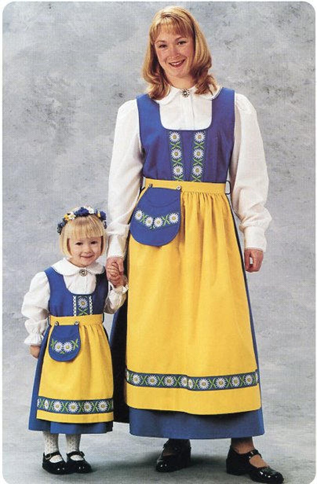 Swedish National Costume Dress for Ladies 