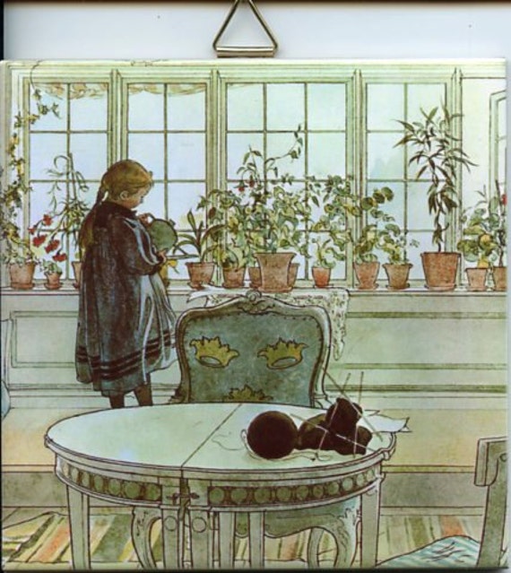 Carl Larsson the Flower Window 6