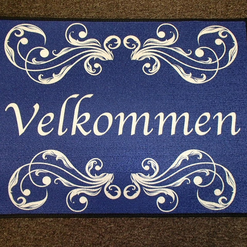 Velcommen Script Velkommen - Etsy