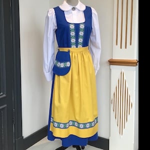Swedish National Costume Dress for Ladies
