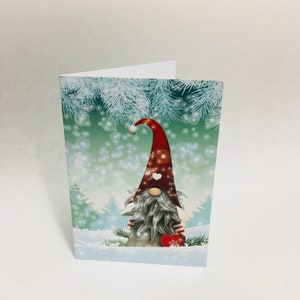 Gnome in the Snow Christmas Cards Box of 12 #819XMC