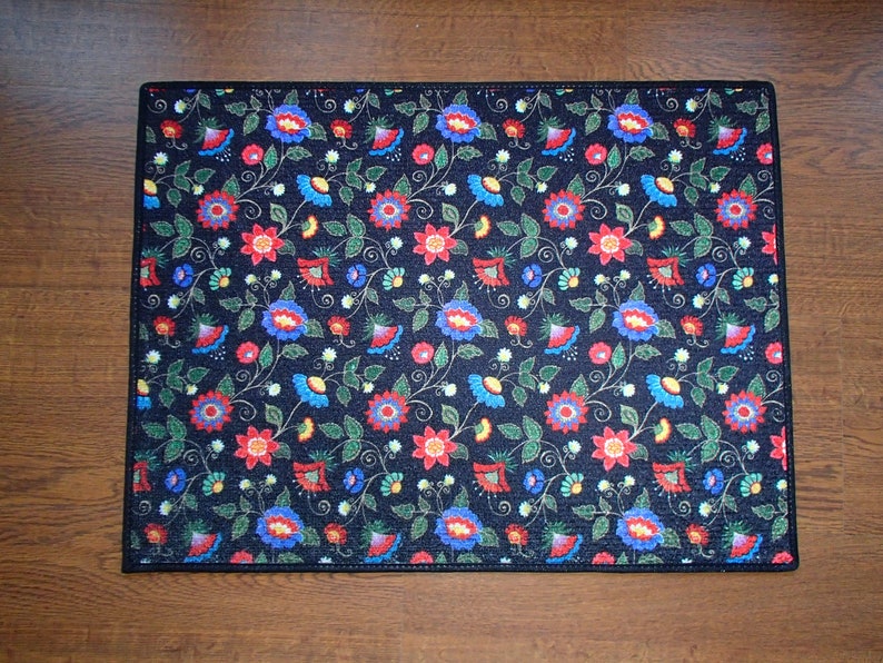 Pattern Print Swedish Floor Mat