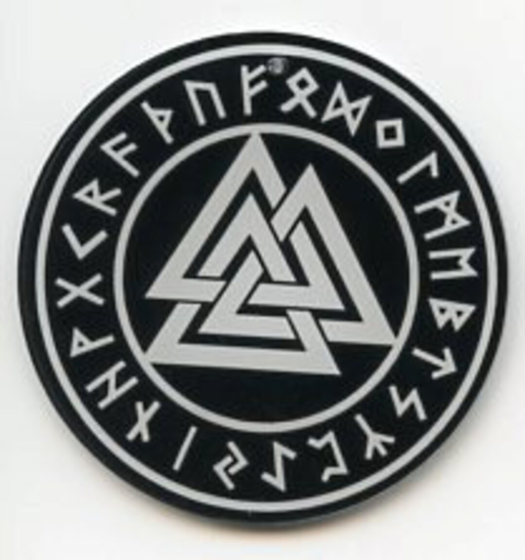 Laser Cut & Etched Norse Valknut With Runes Ornament EL88 - Etsy