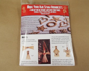 DIY Scandinavian Straw Kit for Making Your Own Straw Ornaments