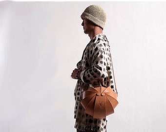 Round Bag, Leder-Crossbody Bag, Crossbody Ledertasche, Käfer-Taschen, Mens Crossbody Bag, Frauen Crossbody Tasche, Crossbody Bag Leder