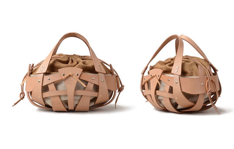 Leather Bags for Women Leather Tote Cutout Bag Handmade Etsy