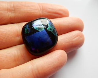 Dichroic glass pendant a real eye-catcher