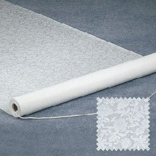 Floral Wedding Aisle Runner White or Ivory Etsy