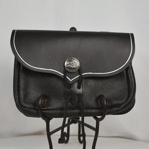 Merchant Leather Pouch, Medieval Pouch, Renaissance Pouch