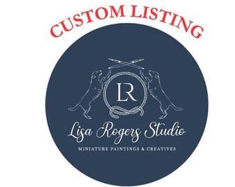 CUSTOM LISTING for Ashley B.