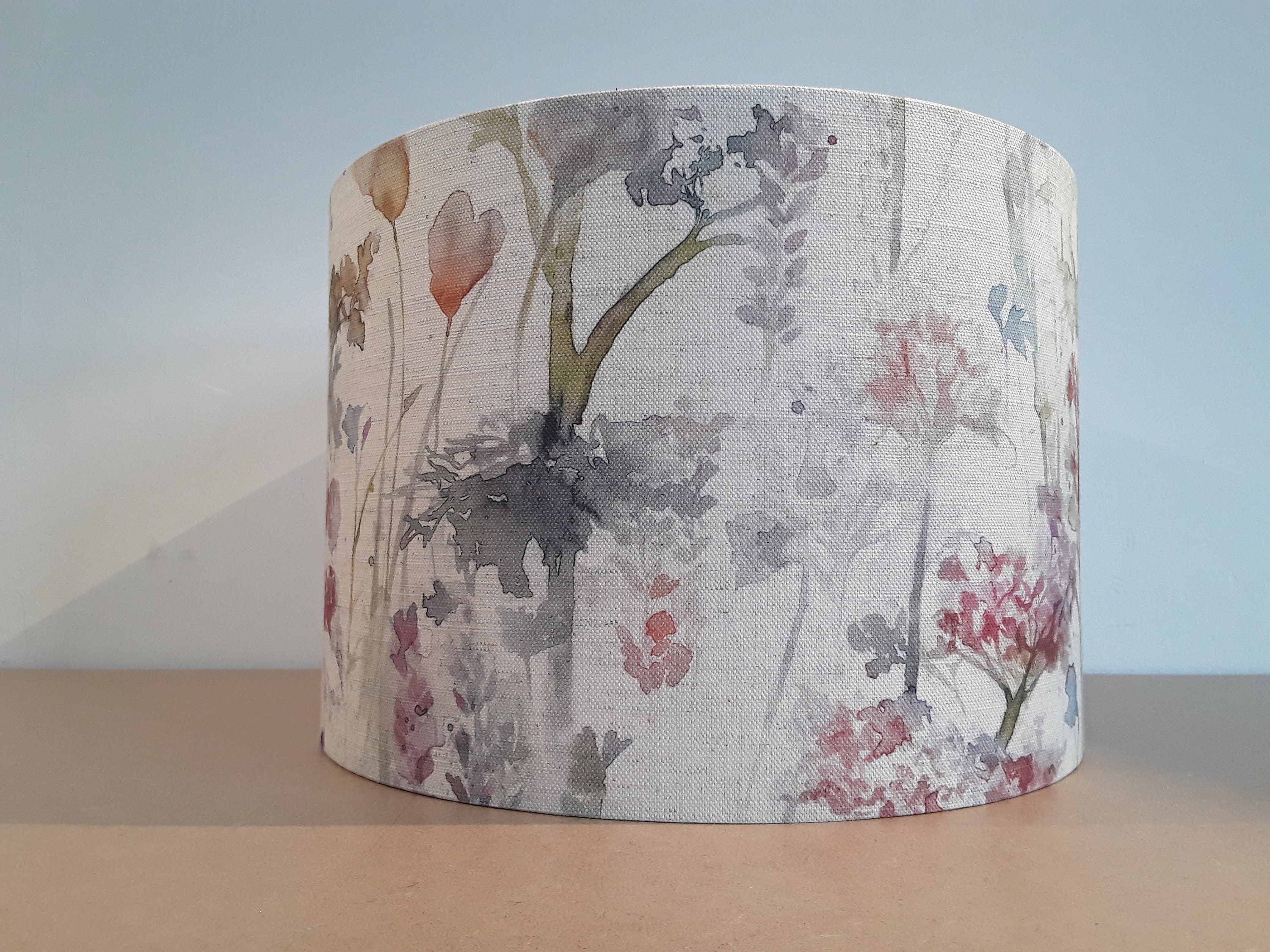 Details about   NEW HANDMADE LAMPSHADE VOYAGE DECORATION ILINIZAS SUMMER POPPY FLORAL 