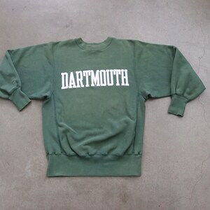 Dartmouth College 80s Champion Reverse Weave Sweatshirt Large - Etsy