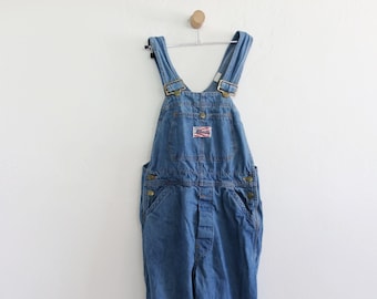 80s Denim Overalls Liberty 30&quot; Waist