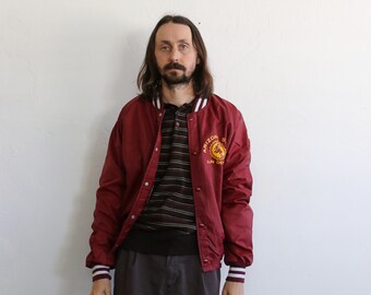 unlined nylon windbreaker jacket
