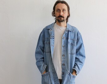 Denim Prison Jacket - Etsy