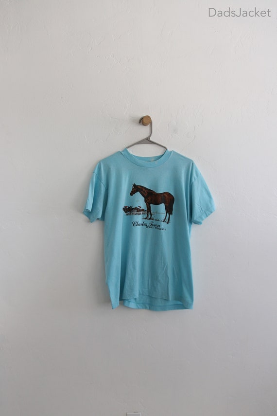 Charles Town West Virginia Horse Racing Tee Large