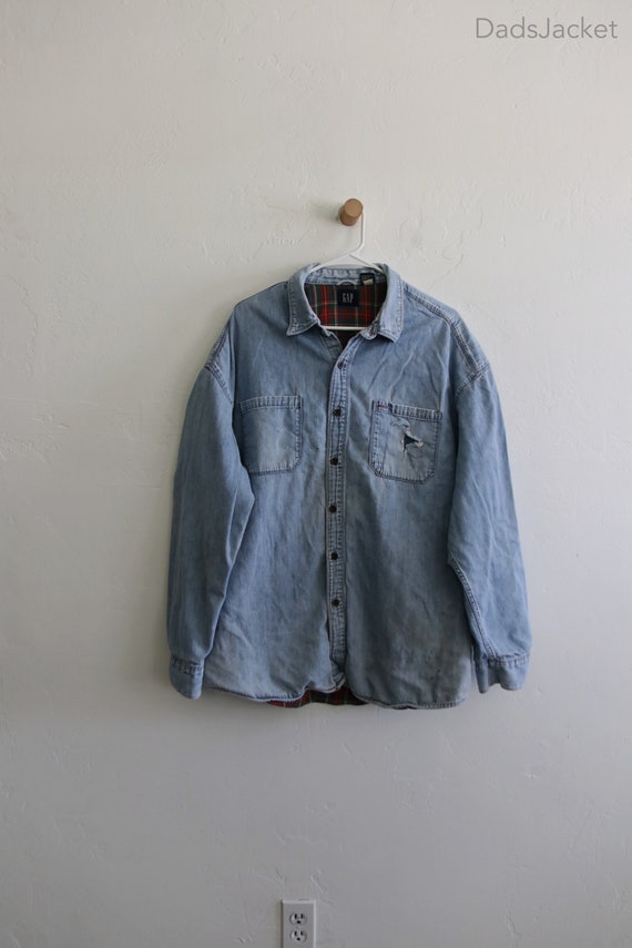 Gap flannel lined mens Gem