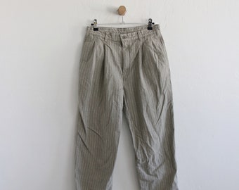 90s Dockers Plaid Pleated Trouser Pants 27 x 30