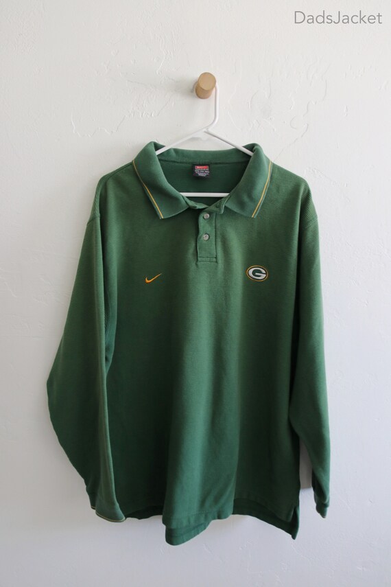 Packers nike polo sale