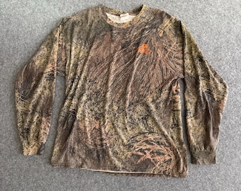Camicia a maniche lunghe Mossy Oak Boxy Crop Camo Large