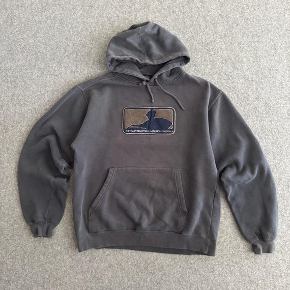 トップス 90s-00s esdjco ESDJCO 90s DJ Spinning Rave Culture Hoodie Medium - Etsy