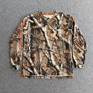 Camo  Long Sleeve Tee Large XL