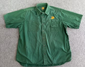 希少 BASS PRO SHOPS フィッシングシャツ L グリーン Bass Pro Shop Short Sleeve Employee Button up Shirt XL - Etsy Israel