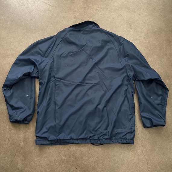 ジャケット・アウター 70's CHMAPION BLACK NYLON COACH JACKET 70s Champion Spark Plugs Nylon Snap Windbreaker Coach Jacket