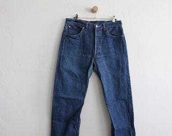 80s Levis 501 Denim Button Fly Jeans 31 x 26