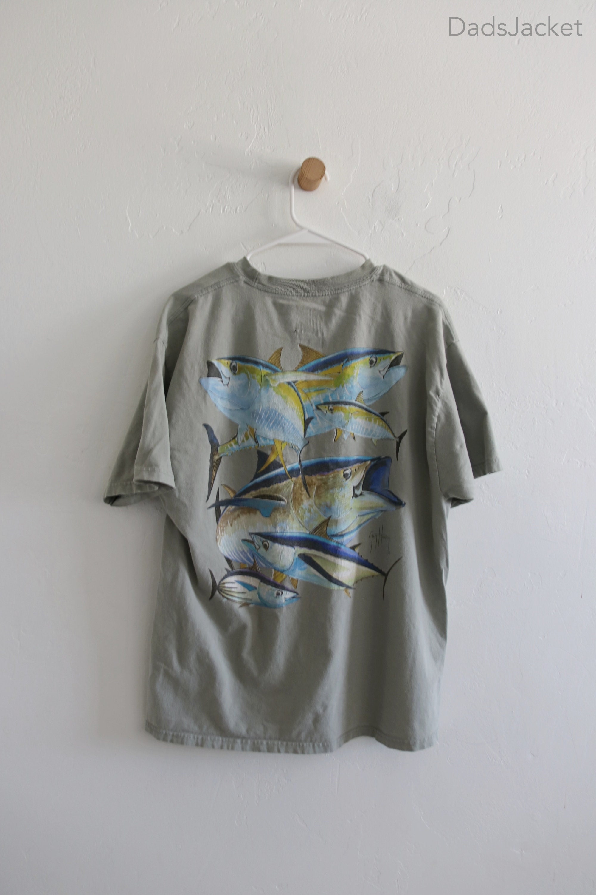 guy harvey pocket t