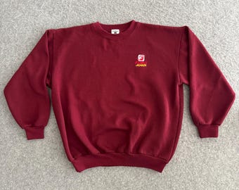 Sudadera Fubu 90s USA Bordada Granate