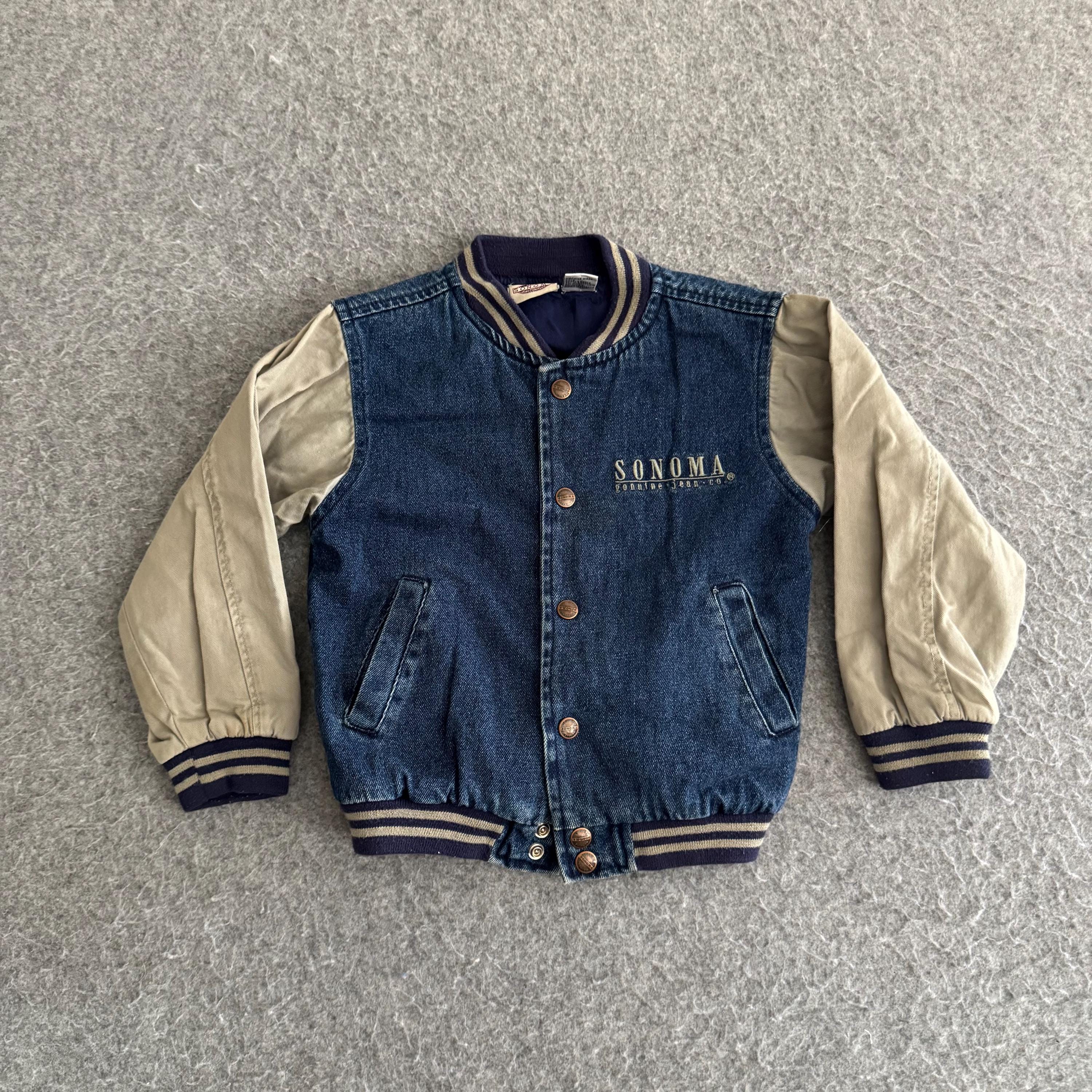 Vintage Two Tone Denim Jacket - Etsy