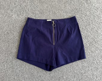Maeve Anthropologie Micro Shorts met rits, maat 4