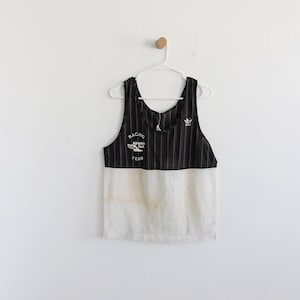 80er Jahre Adidas Racing Team Mesh Tank Top