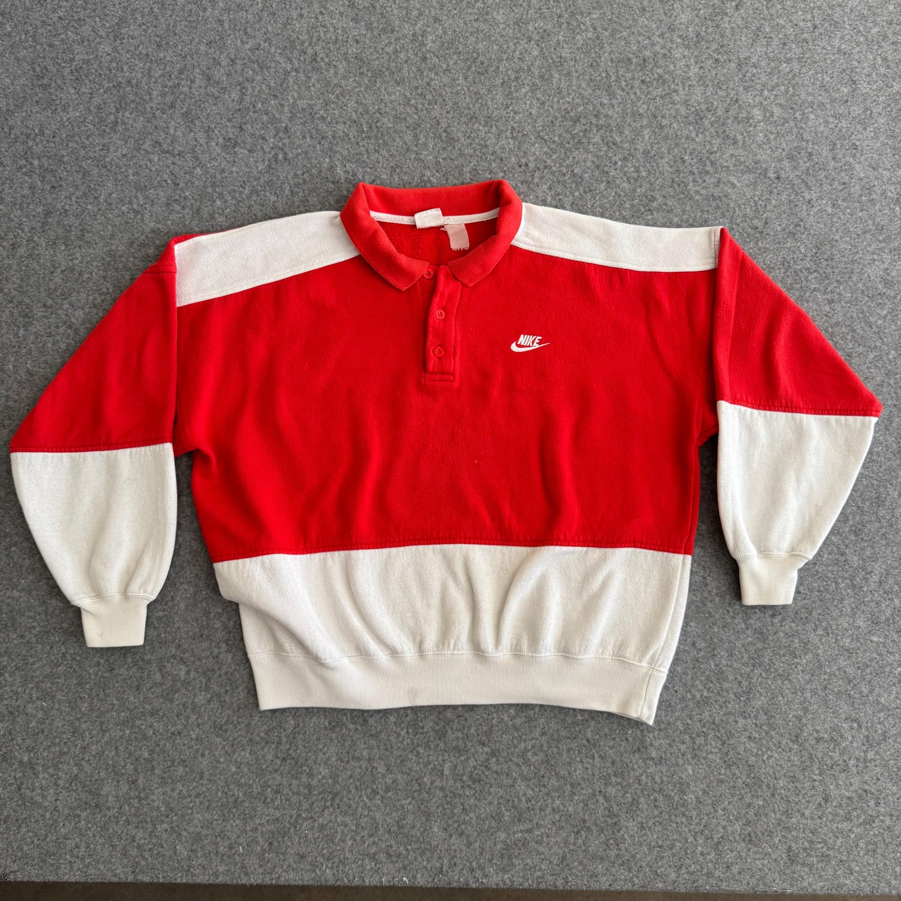 nike collared sweatshirt