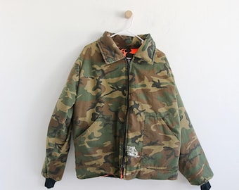 Camo Insulated Hunting Reversible Jacket 2XL