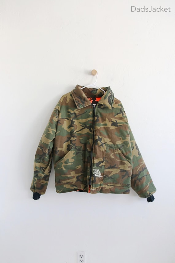 Camo Insulated Hunting Reversible Jacket 2XL - Etsy