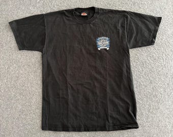 Harley Davidson Hawaii-T-shirt Y2k Large