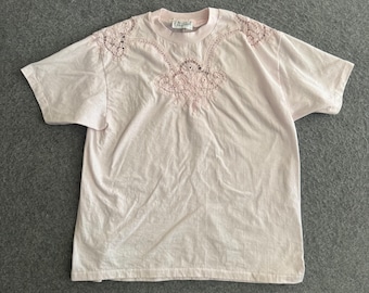 Gehaakt Art-T-shirt jaren 80 groot