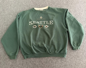 Sweter 90s Seattle Outdoors XL